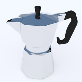 Classic expresso 3D Object | FREE Artlantis Objects Download